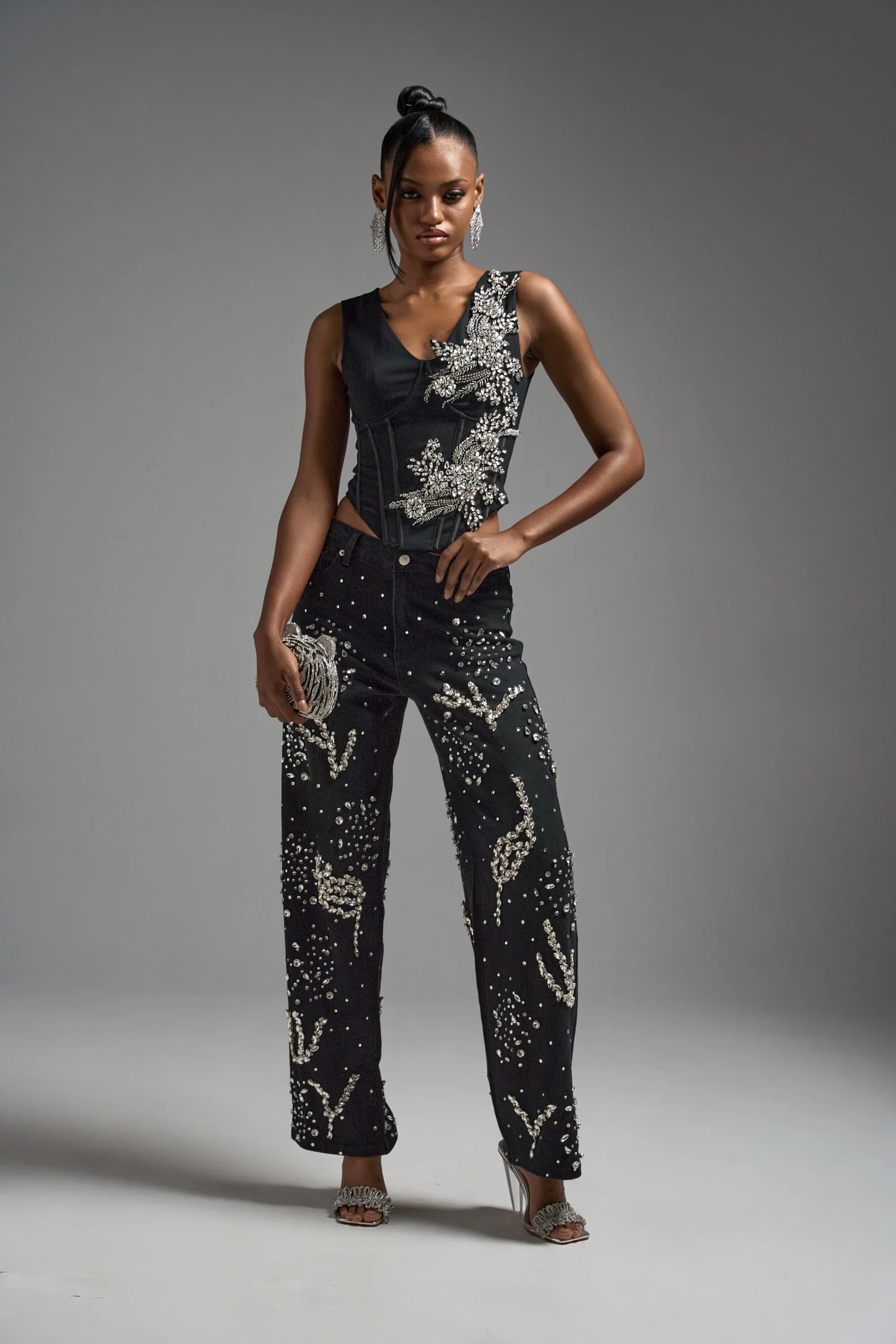 LOTS OF LOVE TO GIVE RHINESTONE BLOUSE - Image 7