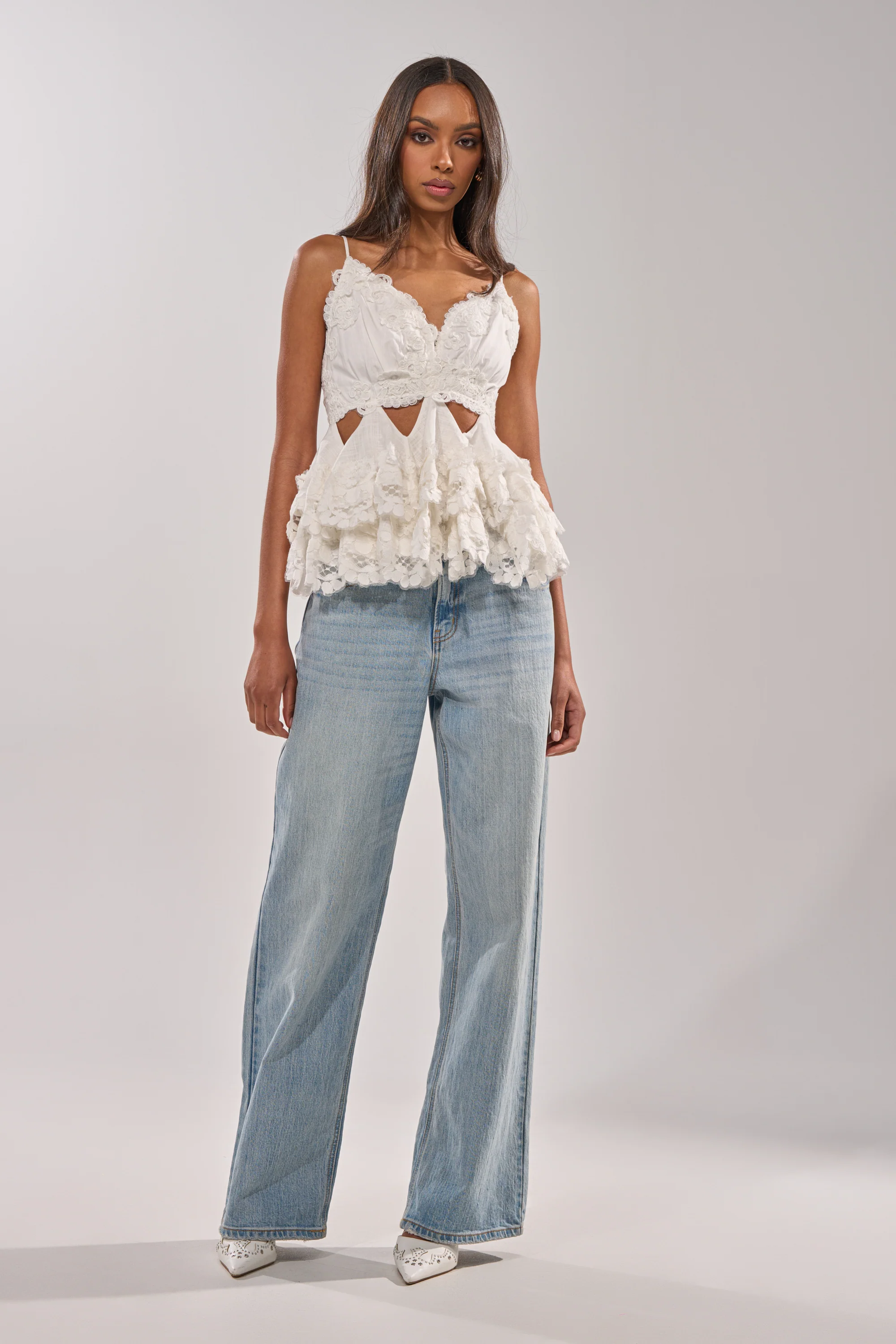 LOTS OF LOVE TO GIVE TO YOU LACE BLOUSE - Image 5