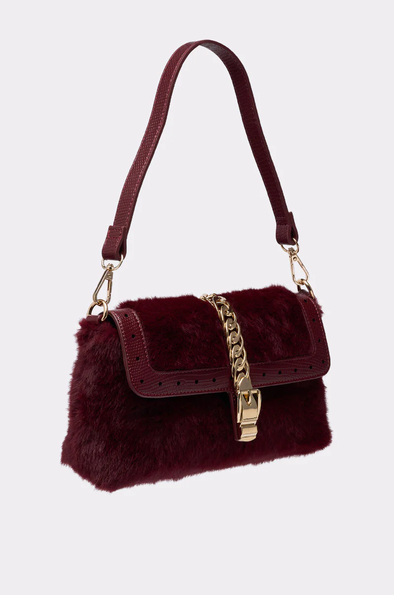 LOUIS FAUX FUR PURSE - Image 3