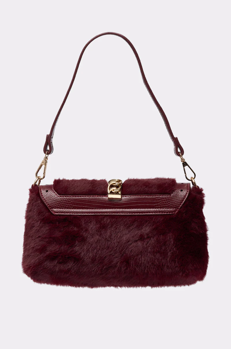 LOUIS FAUX FUR PURSE - Image 4
