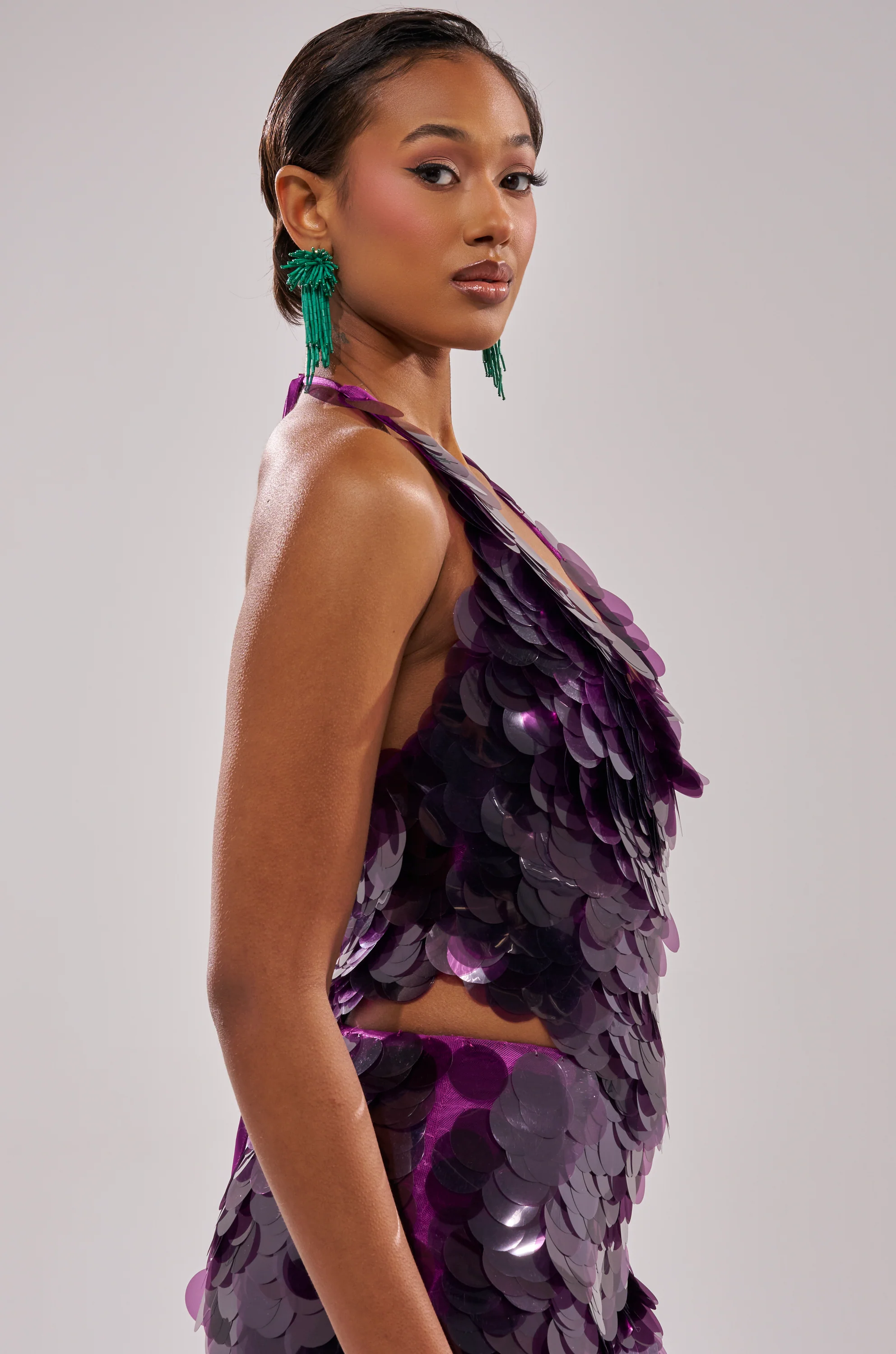 LOVE BOMB SEQUIN BLOUSE - Image 2