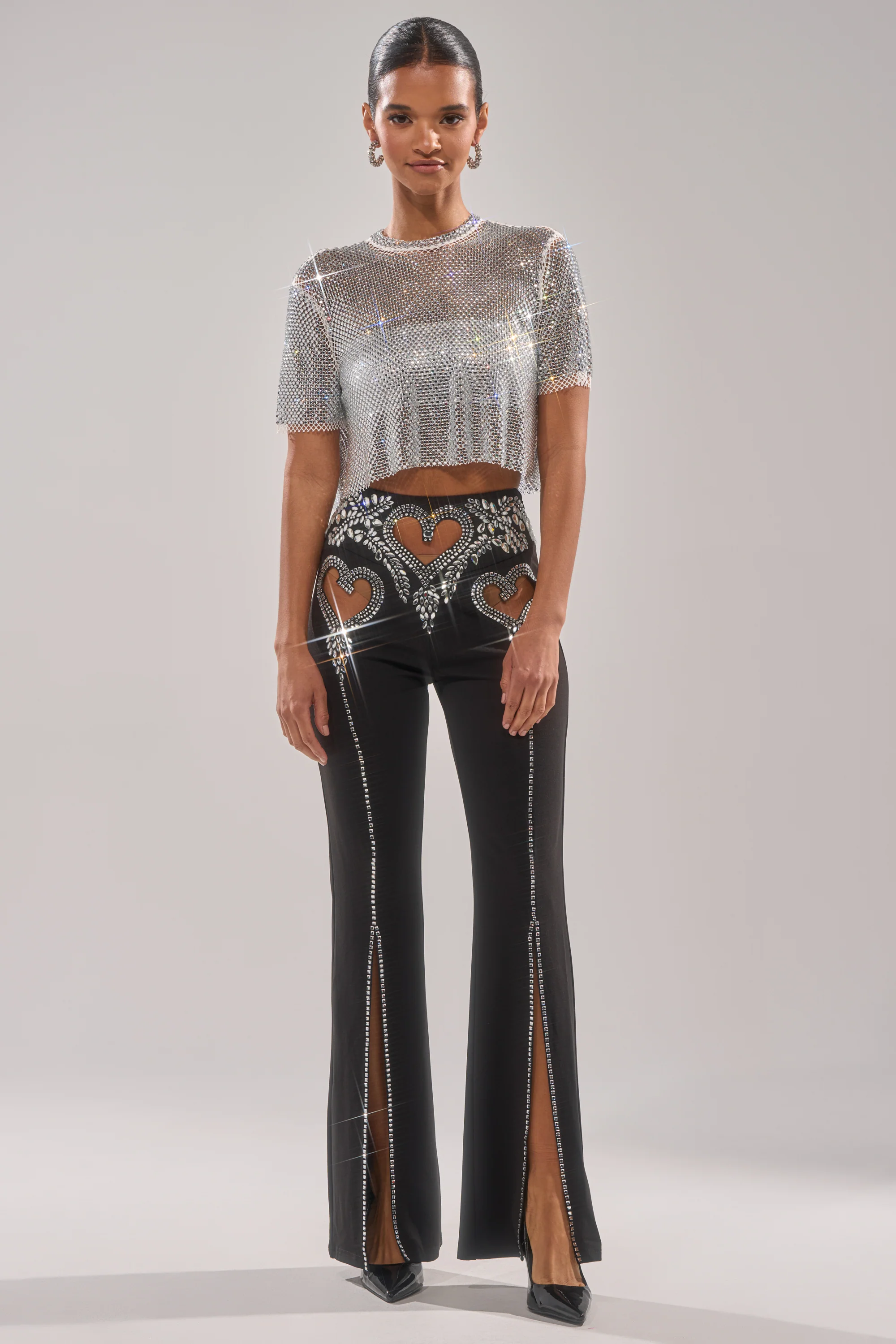 LOVE FOR YOU RHINESTONE TROUSER - Image 6