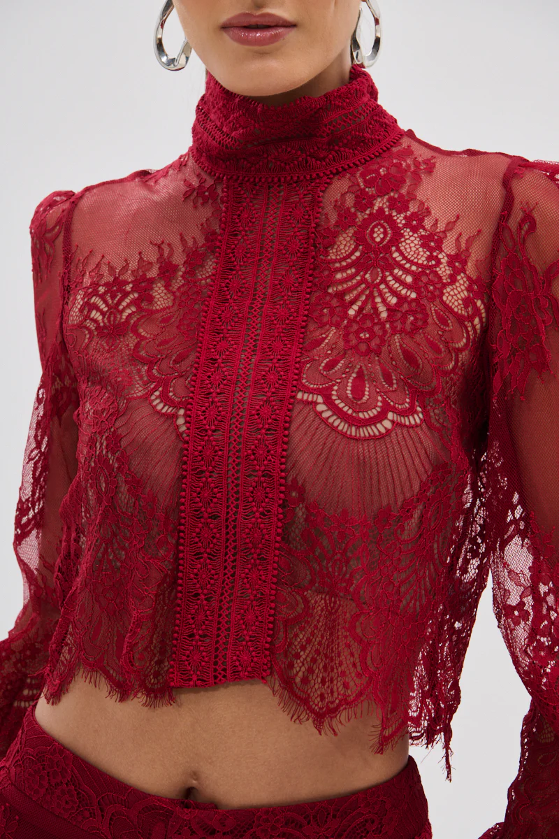 LOVE LOST LACE BLOUSE - Image 8