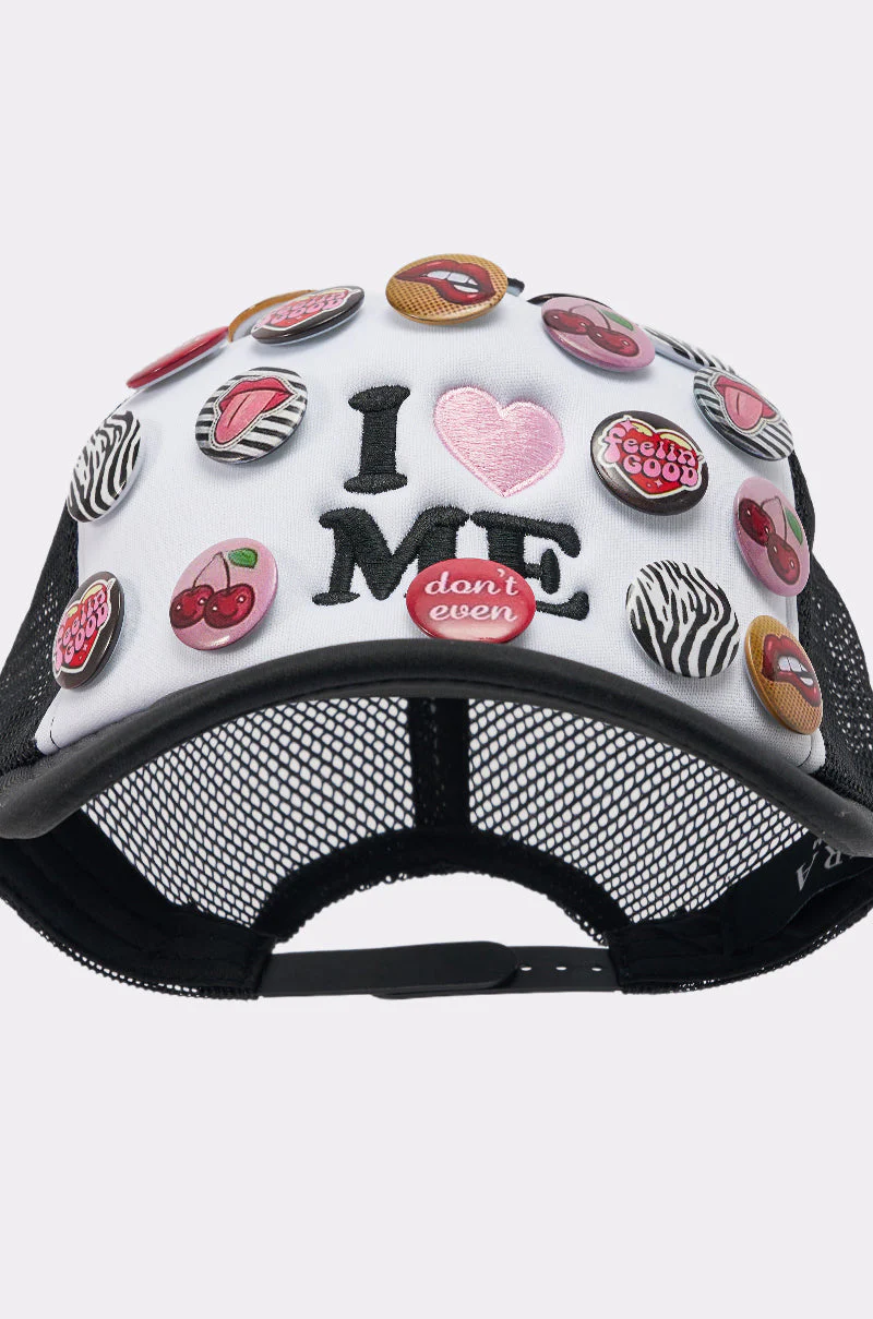 LOVE ME BUTTON HAT - Image 7