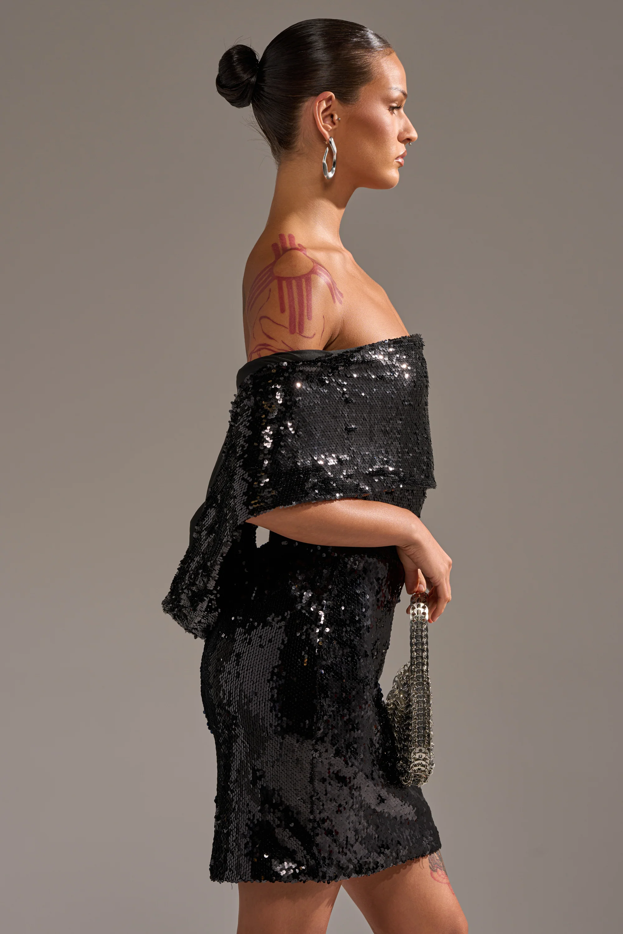 LOVE ME LIKE THAT SEQUIN MINI DRESS - Image 8