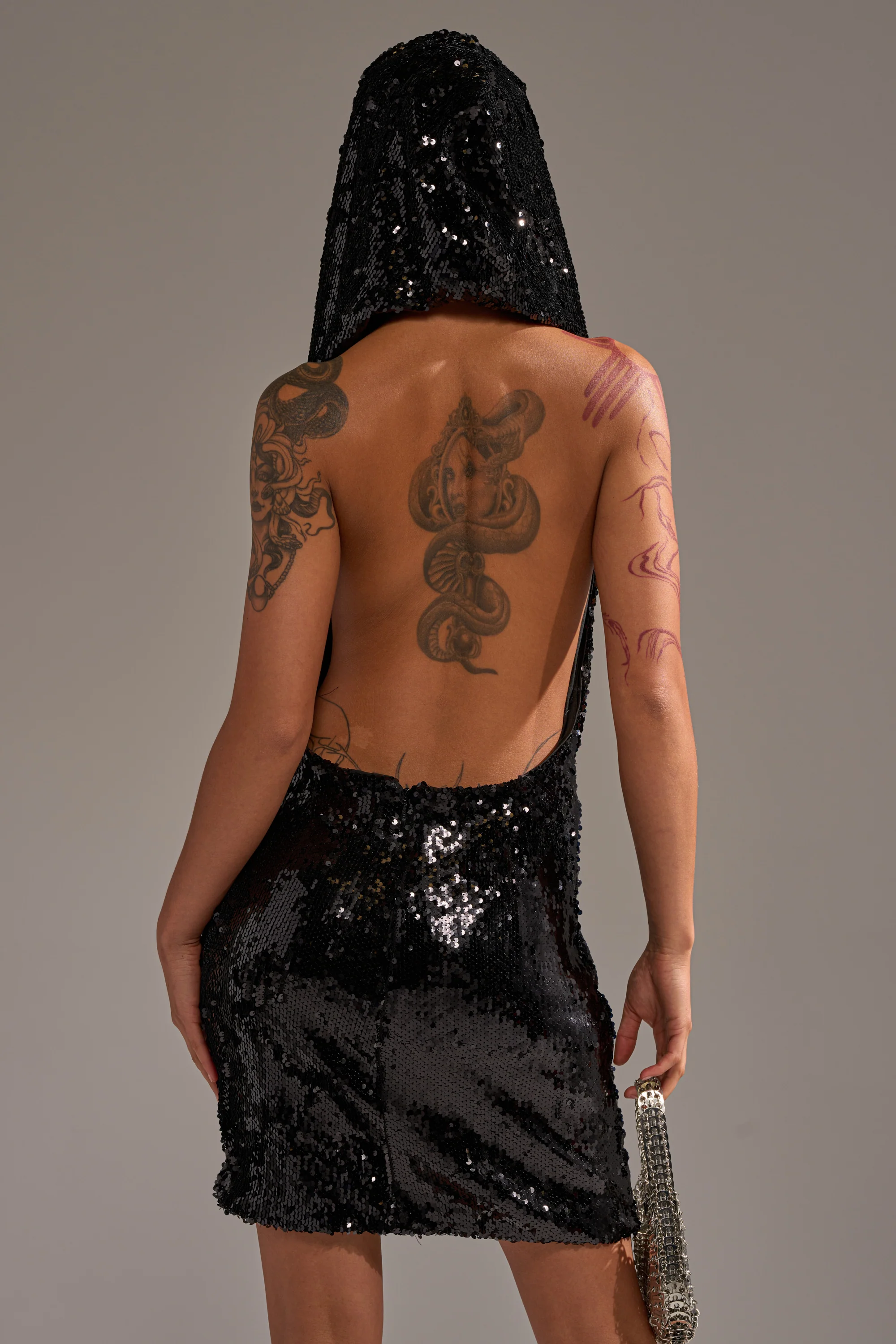 LOVE ME LIKE THAT SEQUIN MINI DRESS - Image 9