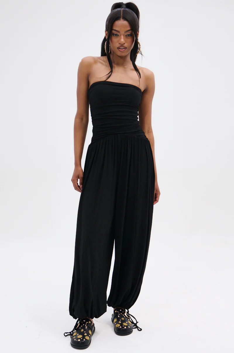 LOVE SONG JUMPSUIT IN BLACK - Image 4