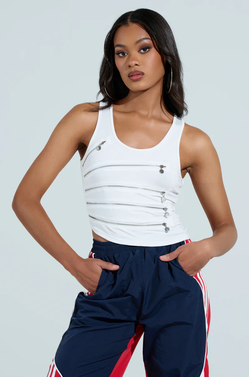 LOVE YOU FOR LIFE TANK WITH ZIPPER - Image 4