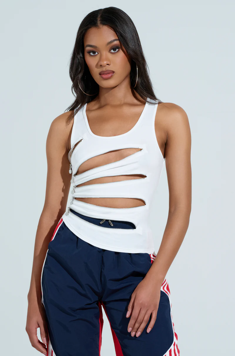 LOVE YOU FOR LIFE TANK WITH ZIPPER - Image 5