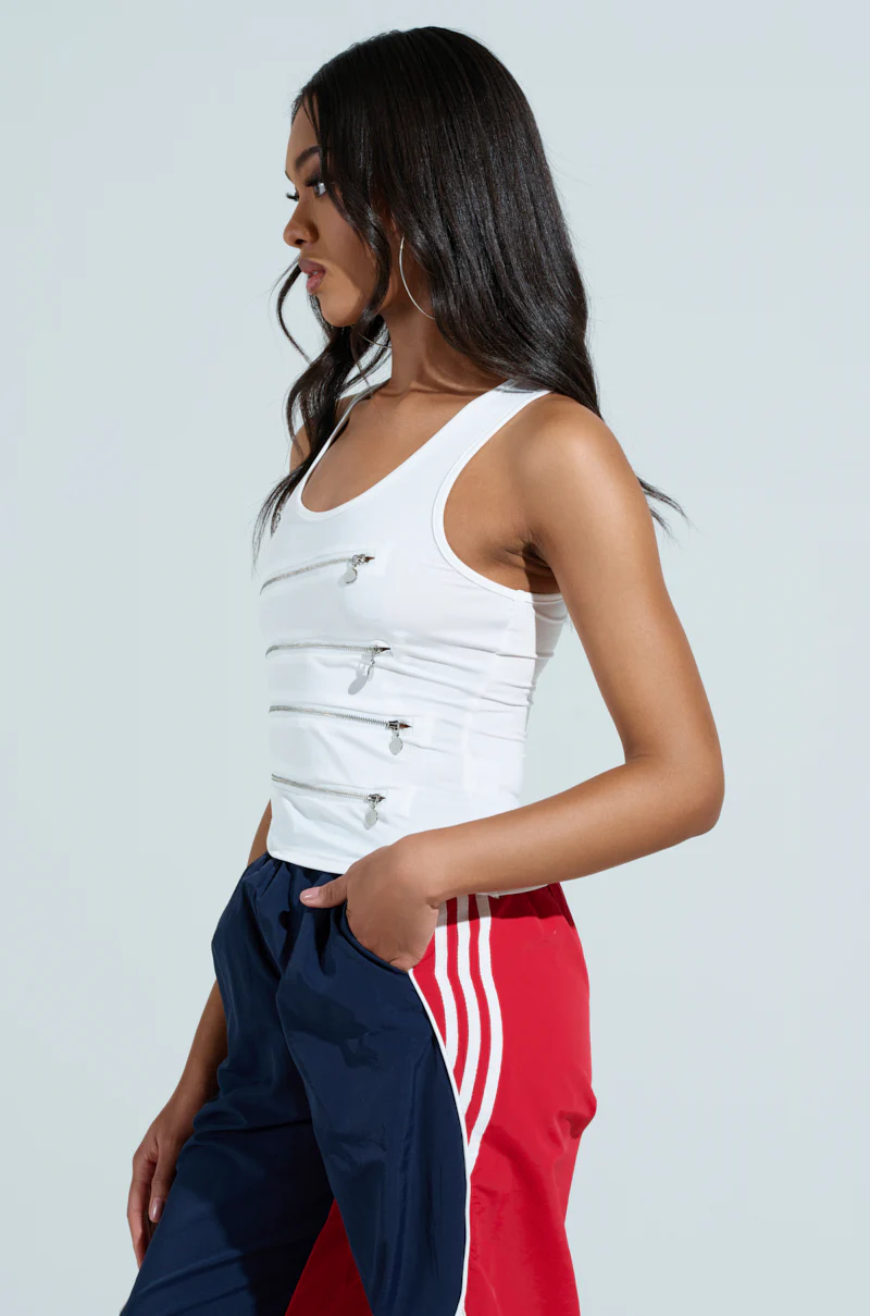 LOVE YOU FOR LIFE TANK WITH ZIPPER - Image 6