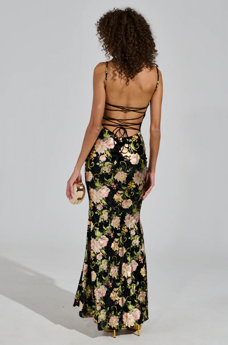 LOVE YOU MORE FLORAL MAXI DRESS - Image 5