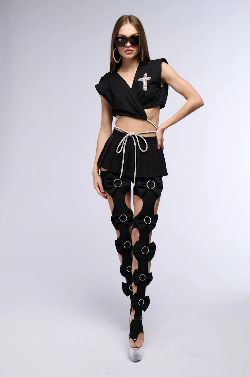 LOVE YOU MORE STIRRUP STOCKINGS - Image 5