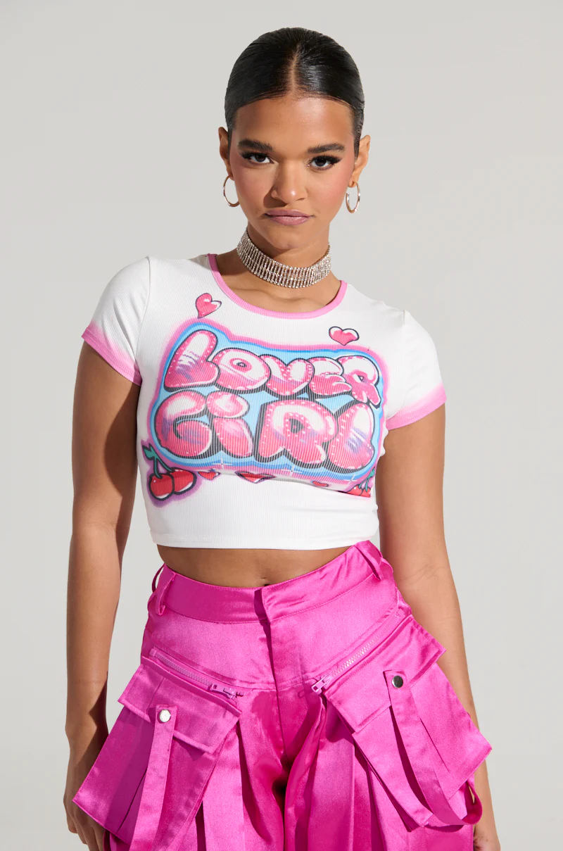LOVER GIRL BABY TEE - Image 2