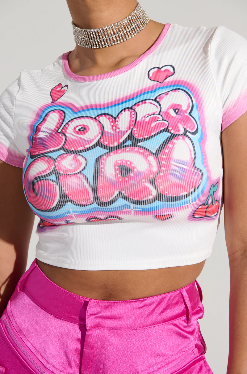 LOVER GIRL BABY TEE - Image 8
