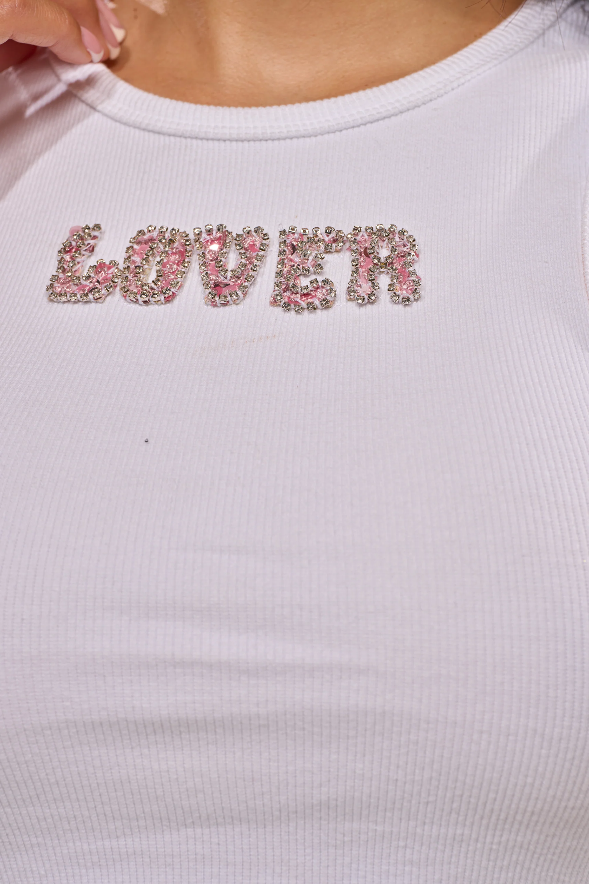 LOVER GIRL RIBBED TANK - Image 11