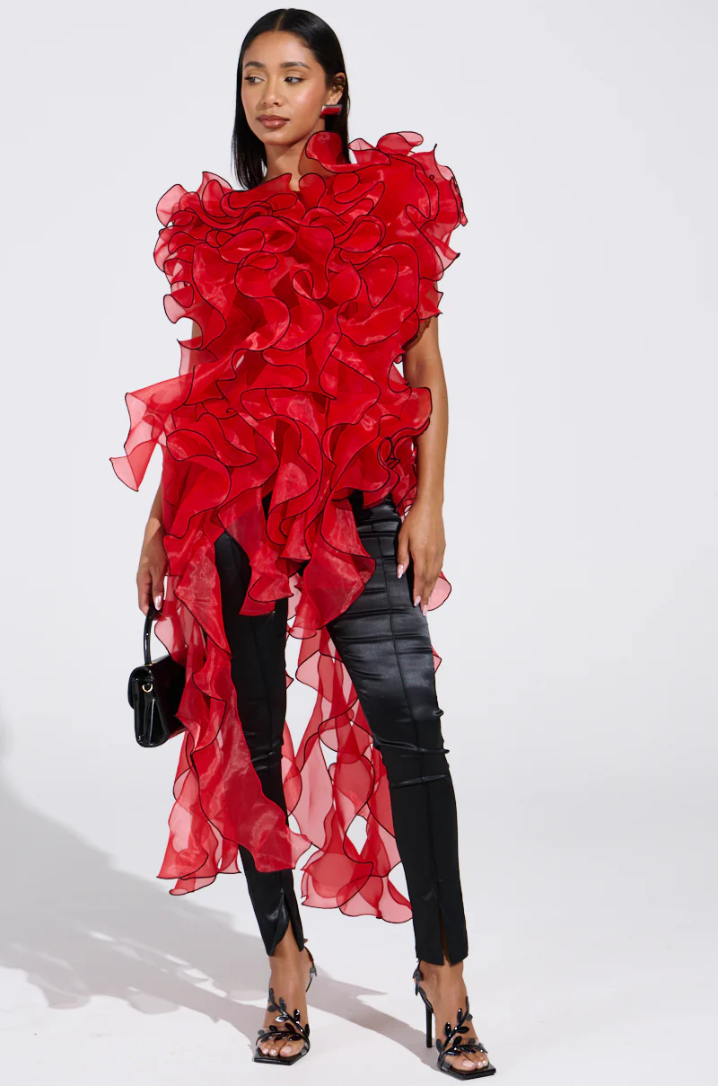 LOVER RUFFLE BLOUSE - Image 2
