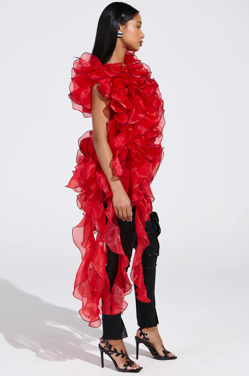 LOVER RUFFLE BLOUSE - Image 3