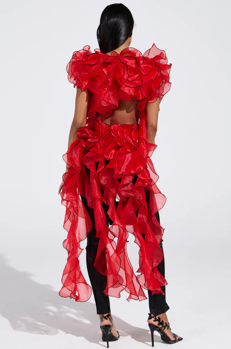 LOVER RUFFLE BLOUSE - Image 4