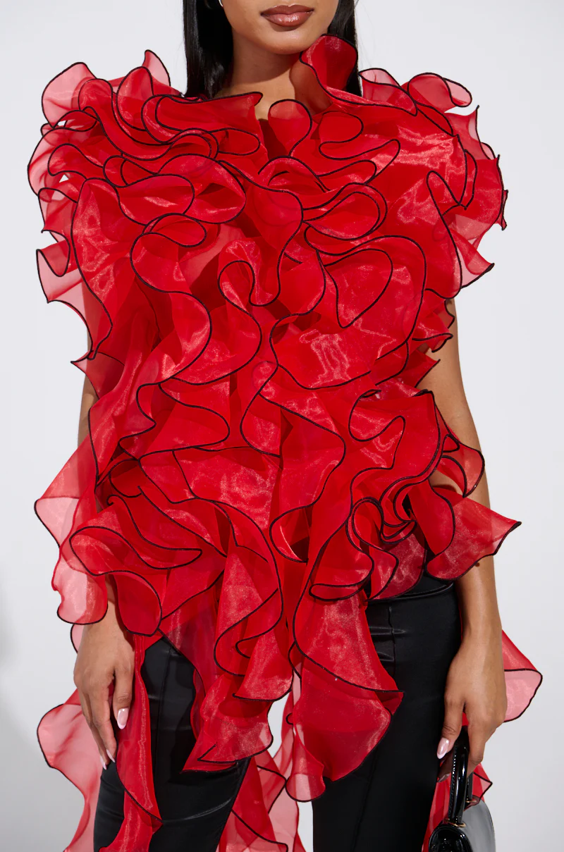 LOVER RUFFLE BLOUSE - Image 5