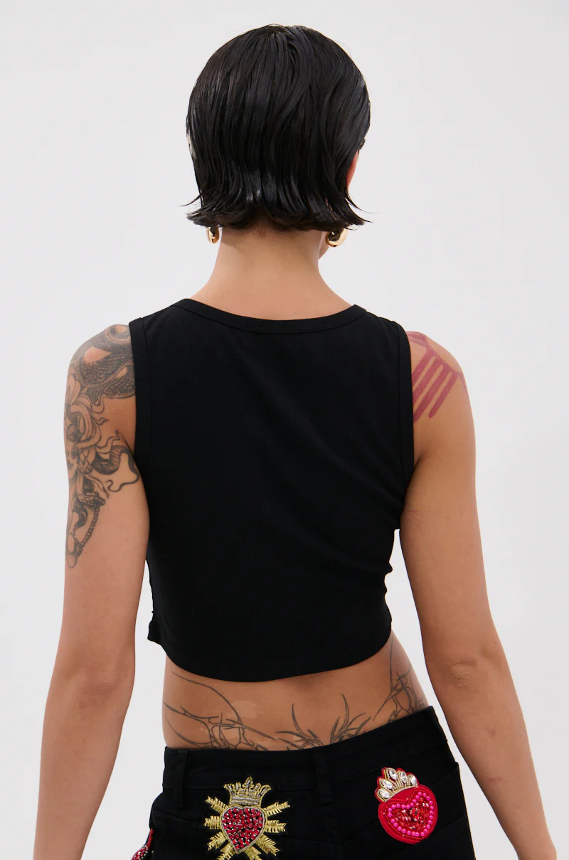 LOVIN' YOU EMBELLISHED TANK TOP - Image 4