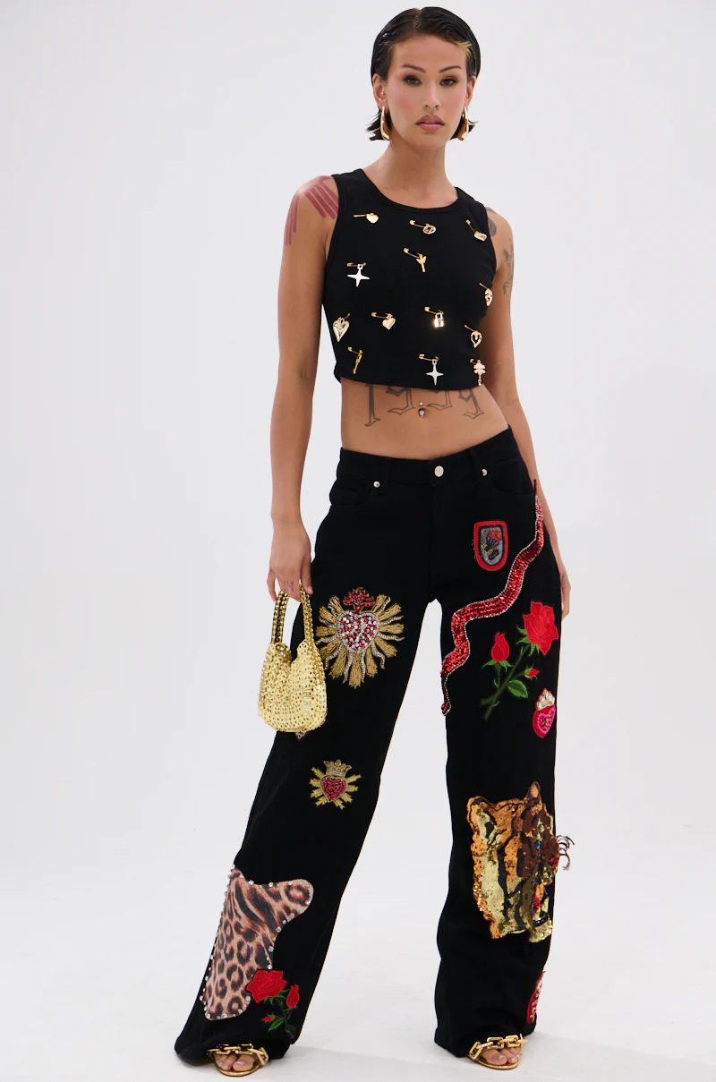 LOVIN' YOU EMBELLISHED TANK TOP - Image 5
