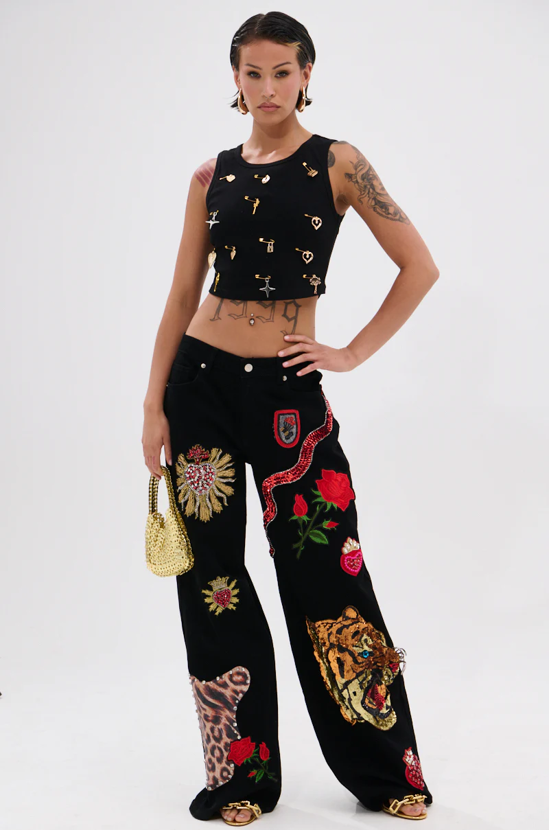 LOVIN' YOU EMBELLISHED TANK TOP - Image 6