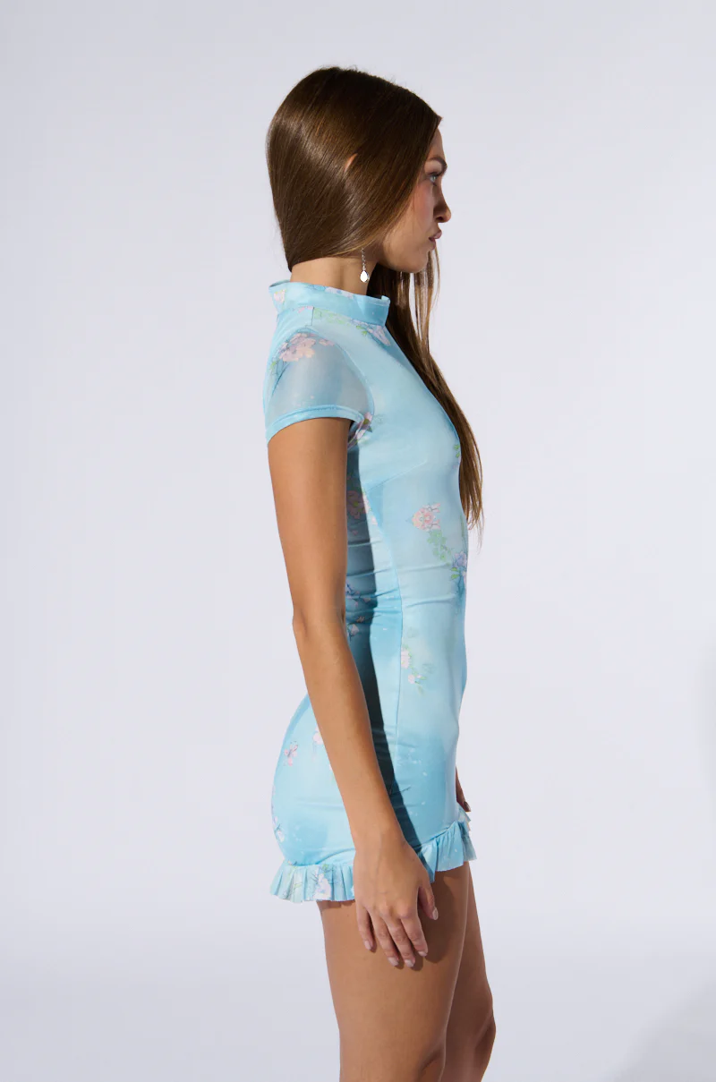 LUANA MESH MINI DRESS - Image 4