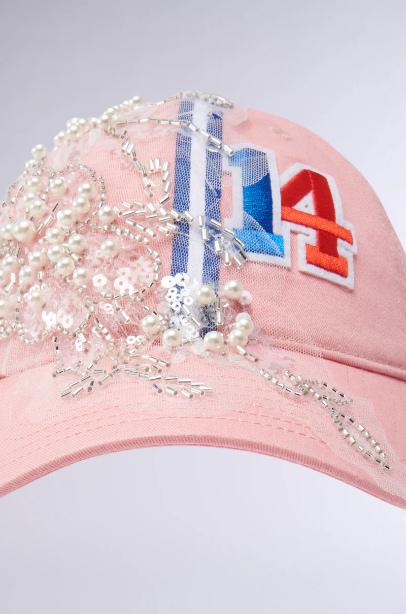 LUCKY 14 APPLIQUE HAT - Image 4