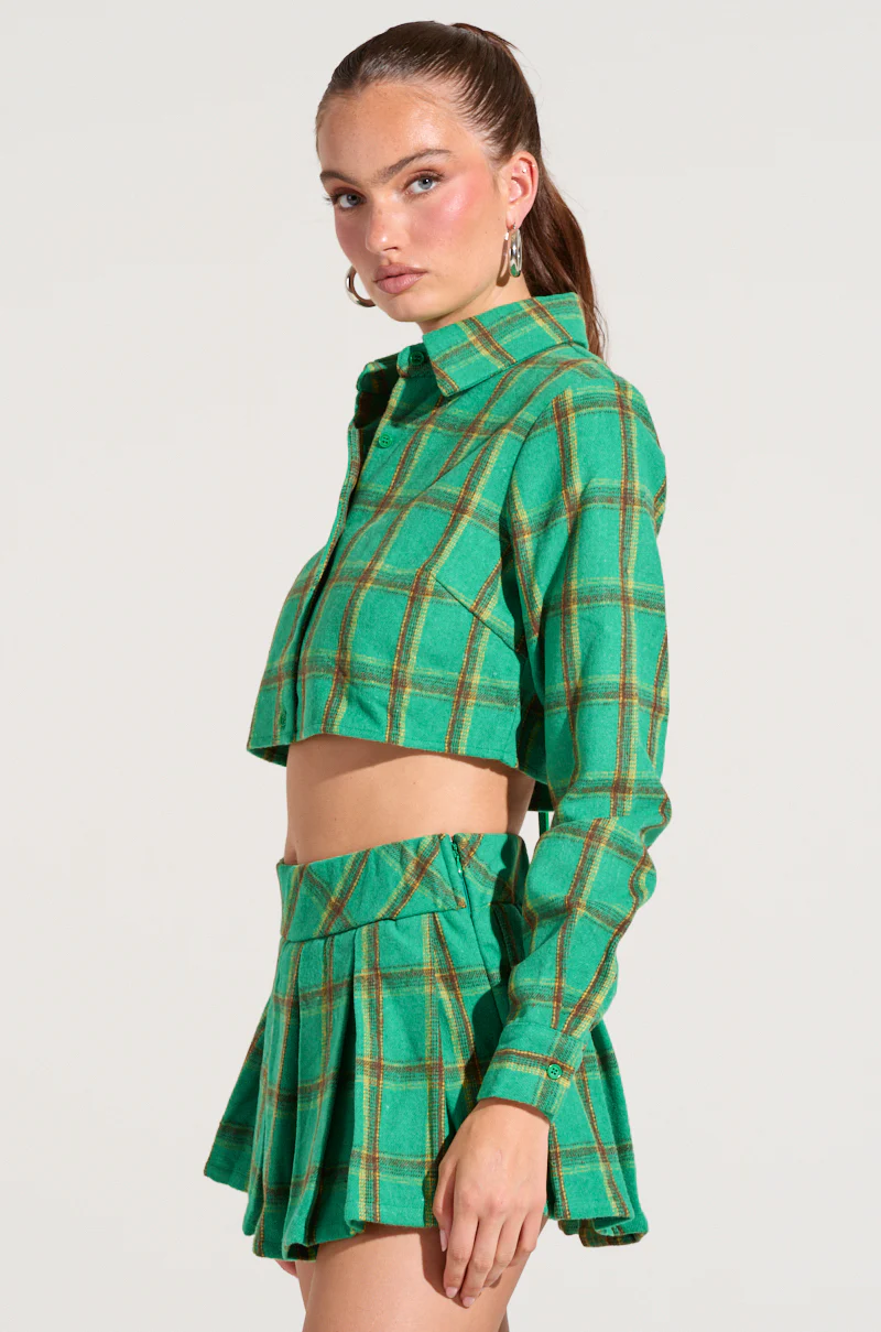 LUCKY GIRL BUTTON DOWN SHIRT - Image 4