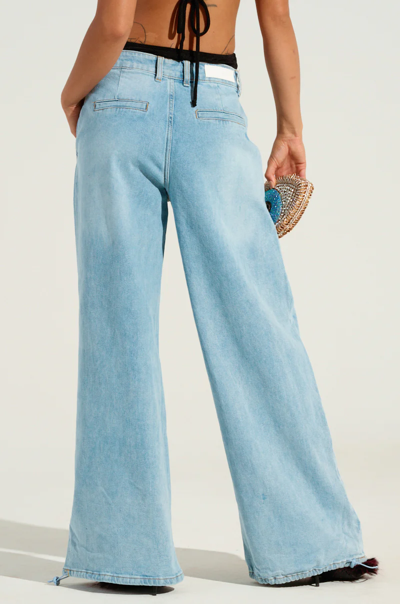 LUCKY LUCKY WIDE LEG DENIM PANT - Image 5
