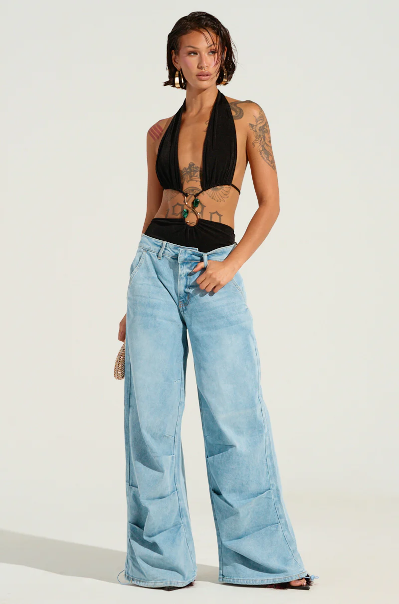LUCKY LUCKY WIDE LEG DENIM PANT - Image 6