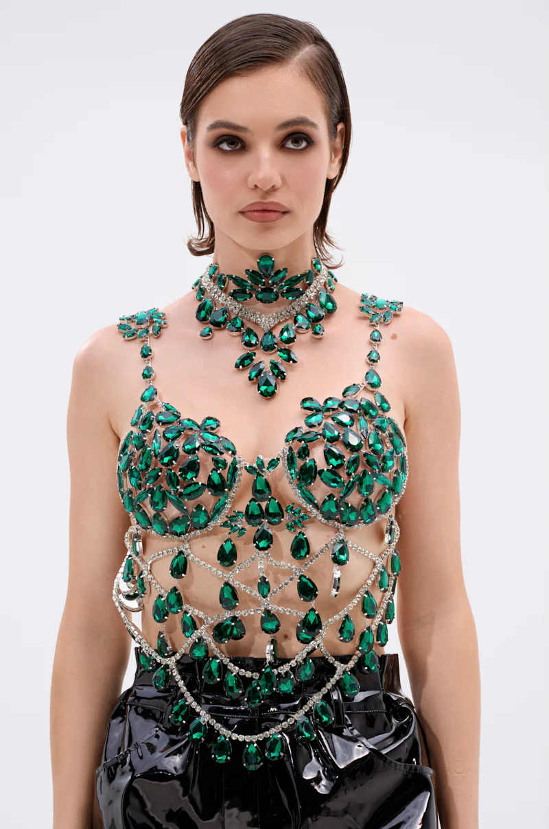 LUCKY ME RHINESTONE BLOUSE - Image 5
