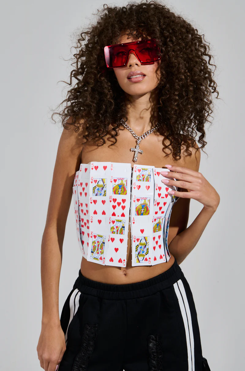 LUCKY WINNER CORSET TOP - Image 2
