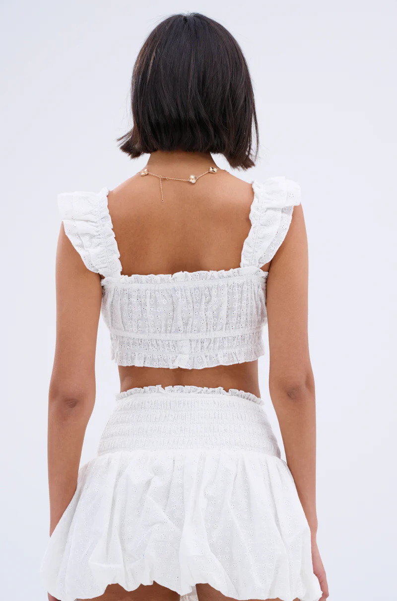 LUCKY YOU EYELET BRALETTE - Image 5