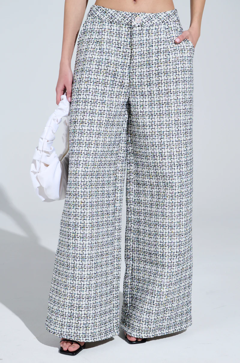 LULU TWEED PANTS - Image 2