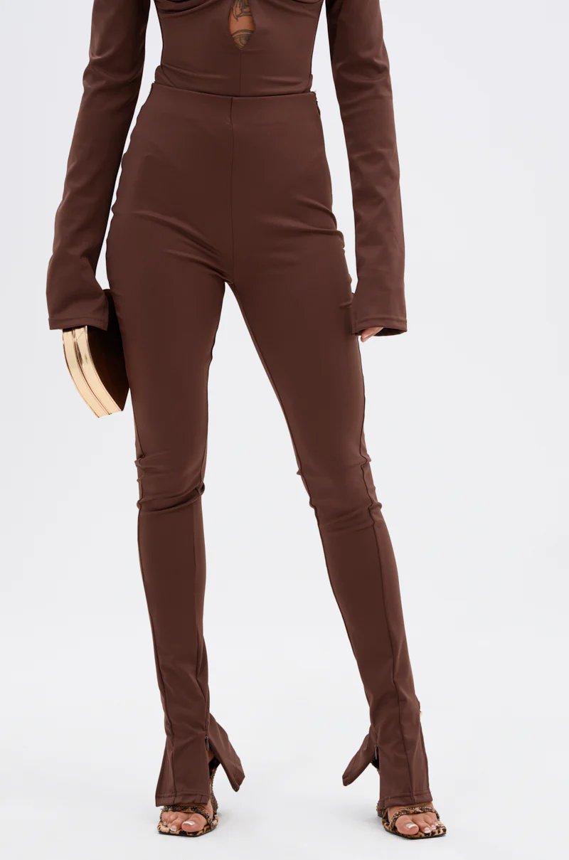 LUX LIFE SEAMLESS LEGGING IN BROWN - Image 2