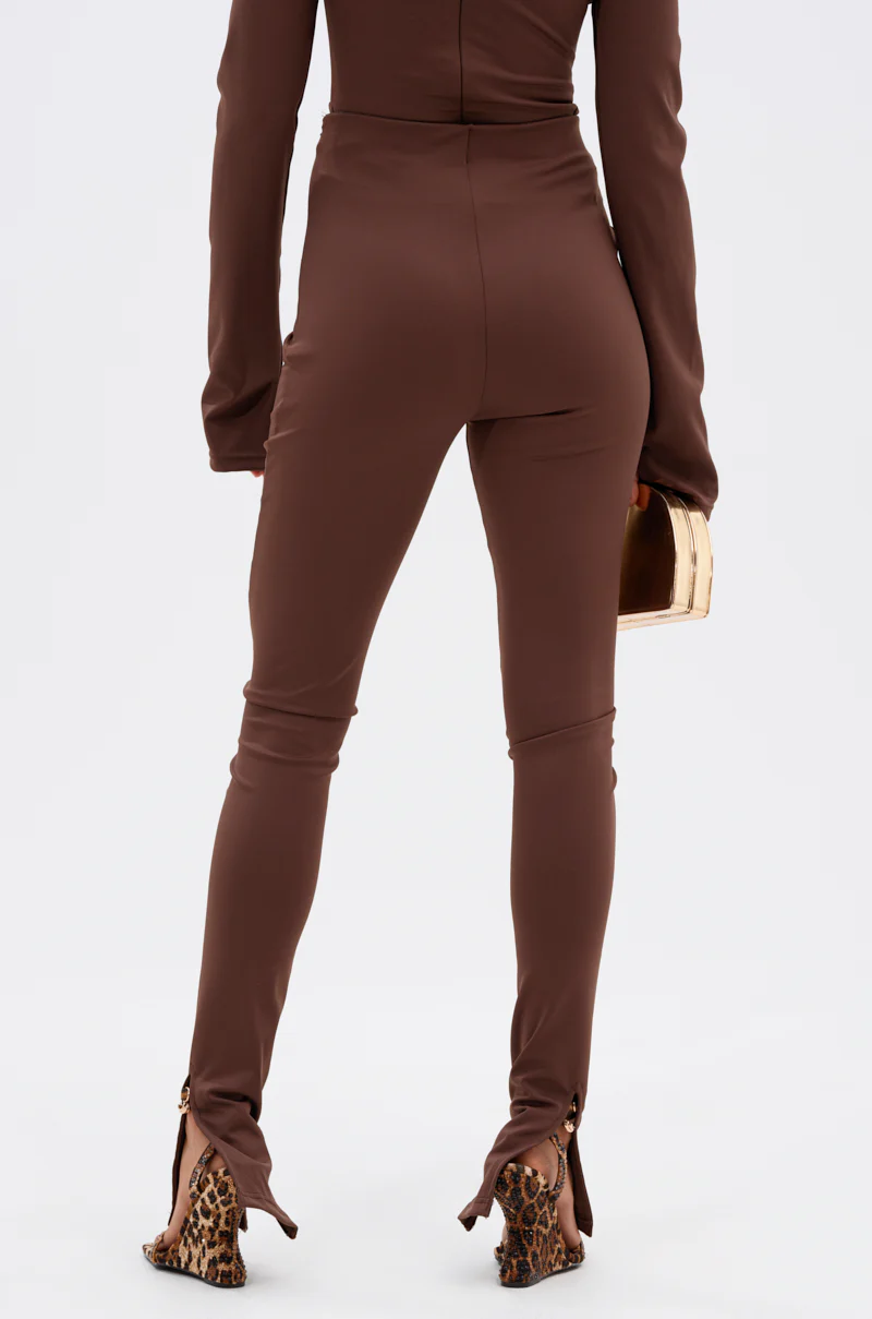 LUX LIFE SEAMLESS LEGGING IN BROWN - Image 4