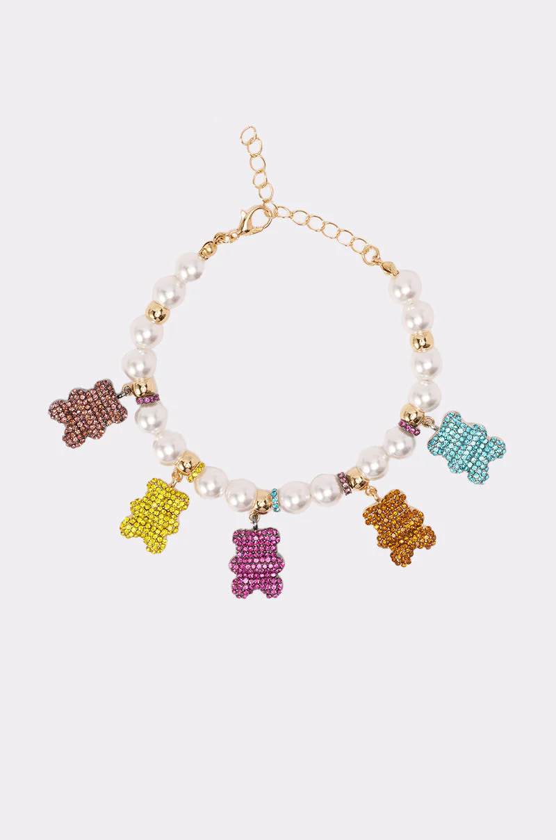 LUXE BEAR CHARM BRACELET