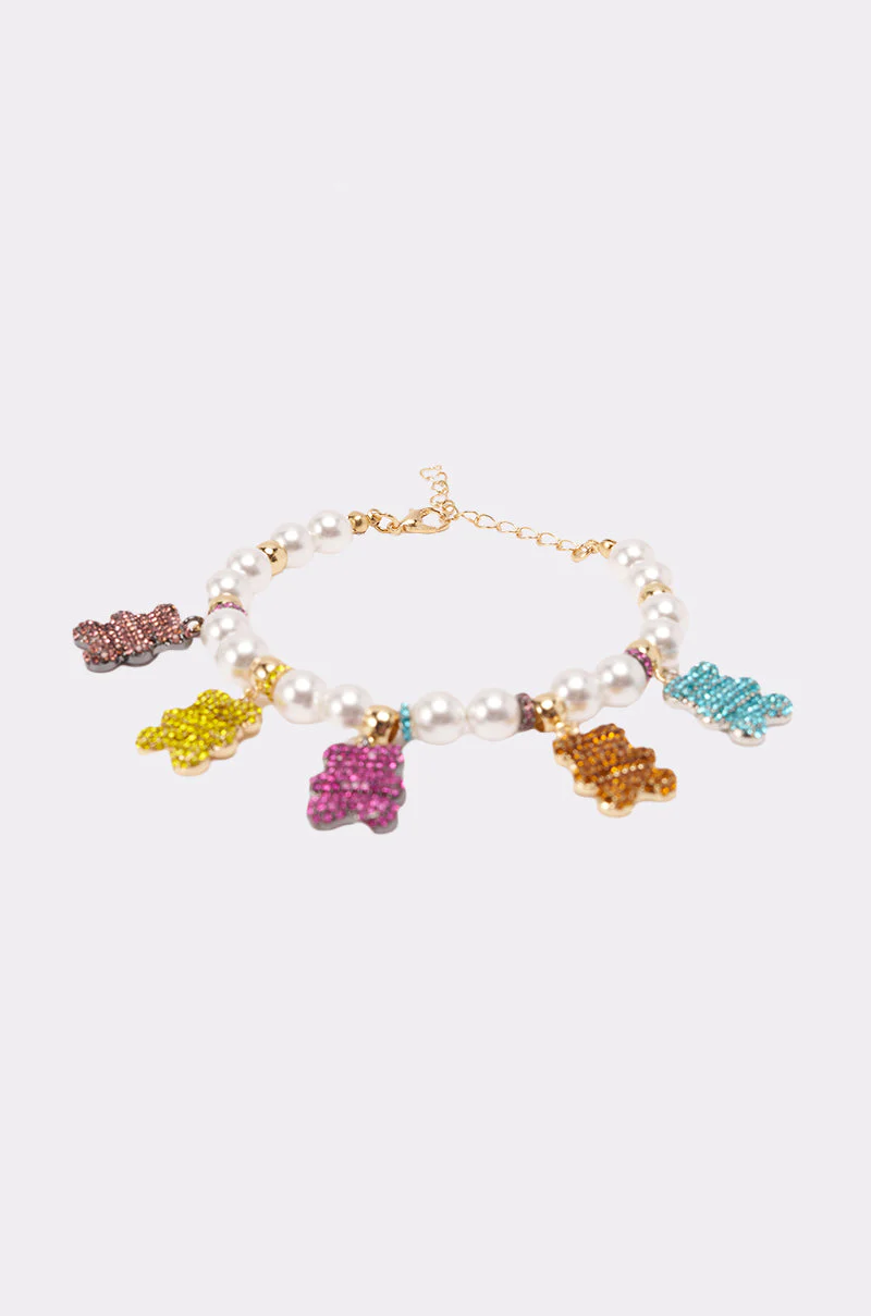 LUXE BEAR CHARM BRACELET - Image 3