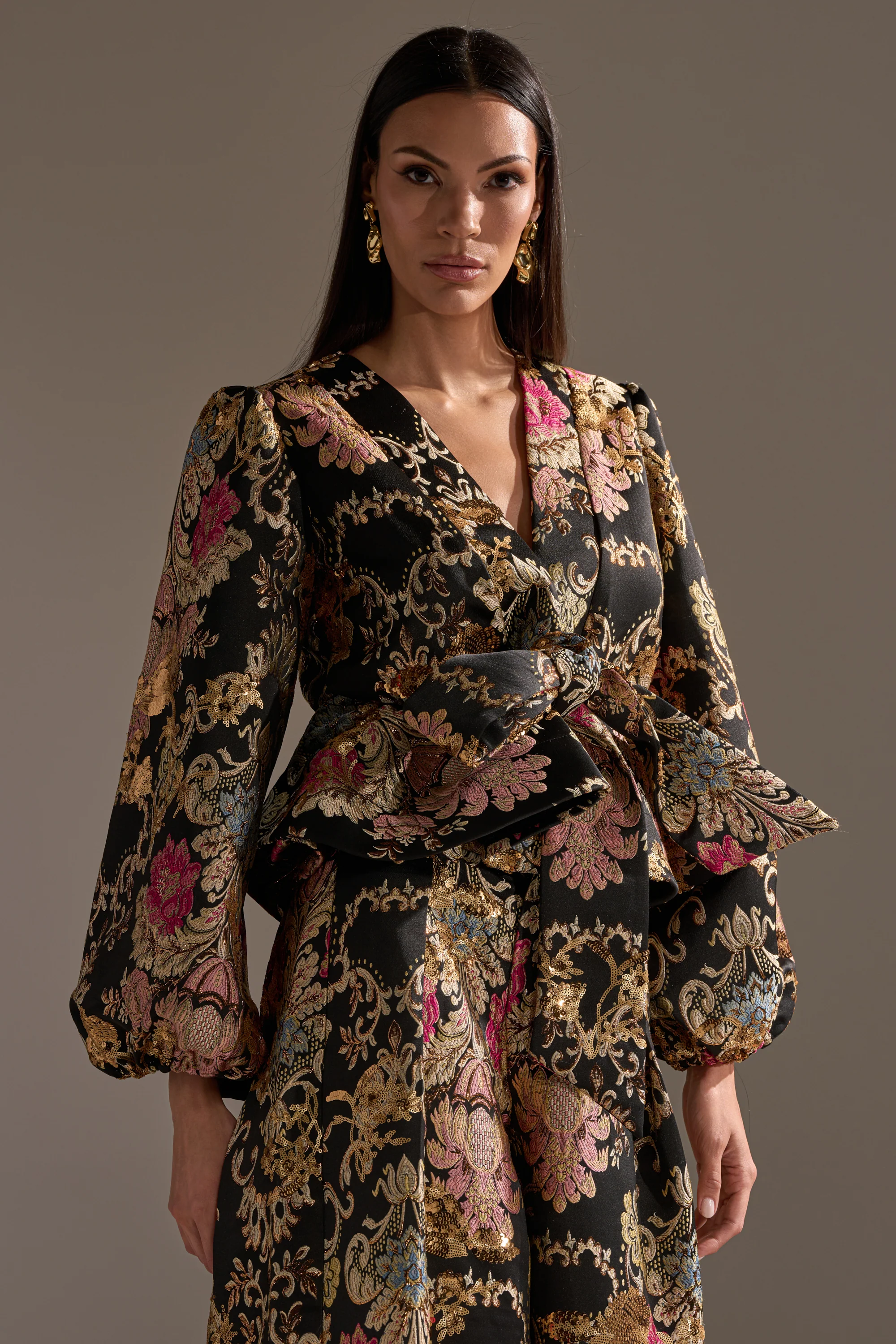 LUXE ENERGY BROCADE BLOUSE - Image 3