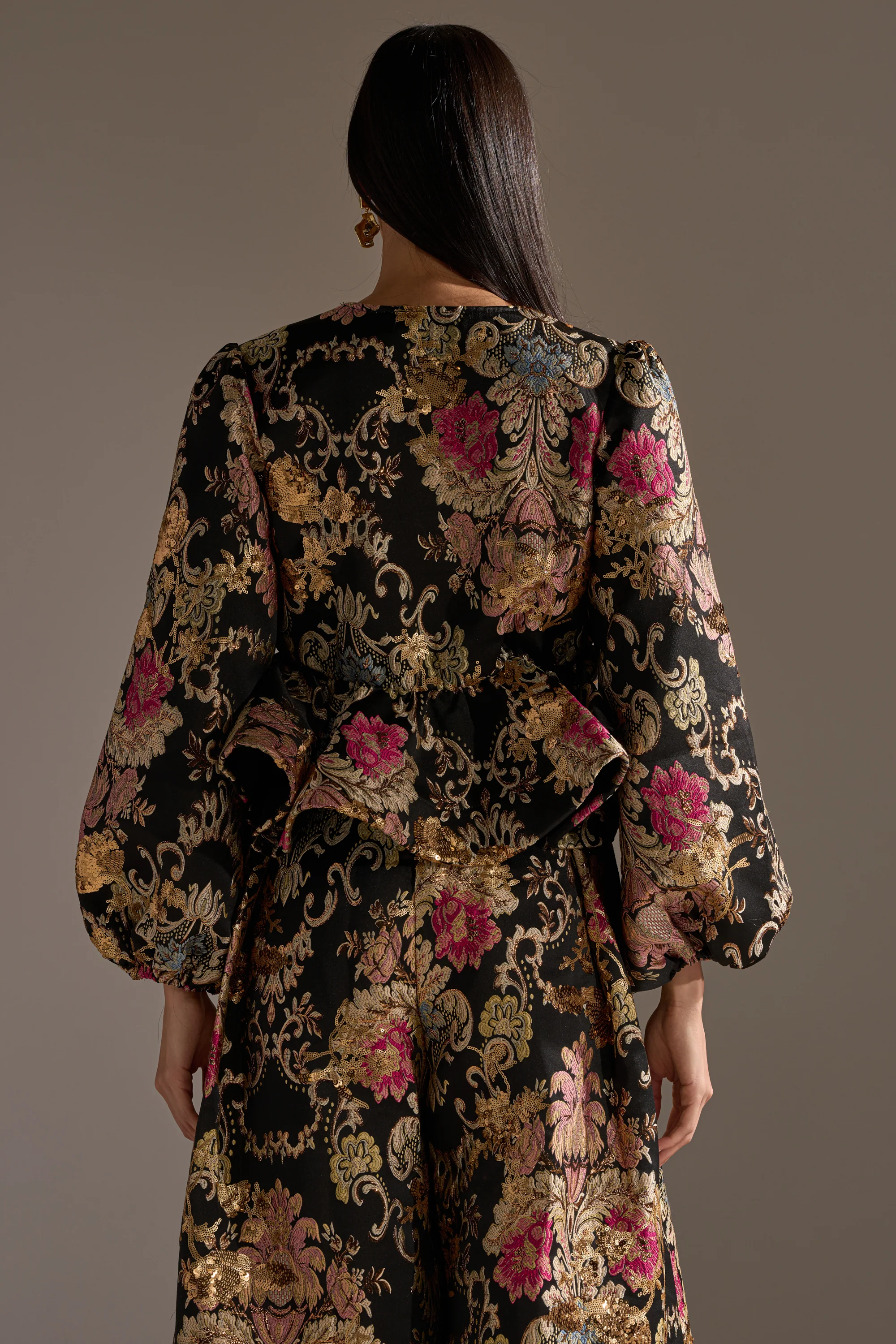 LUXE ENERGY BROCADE BLOUSE - Image 6