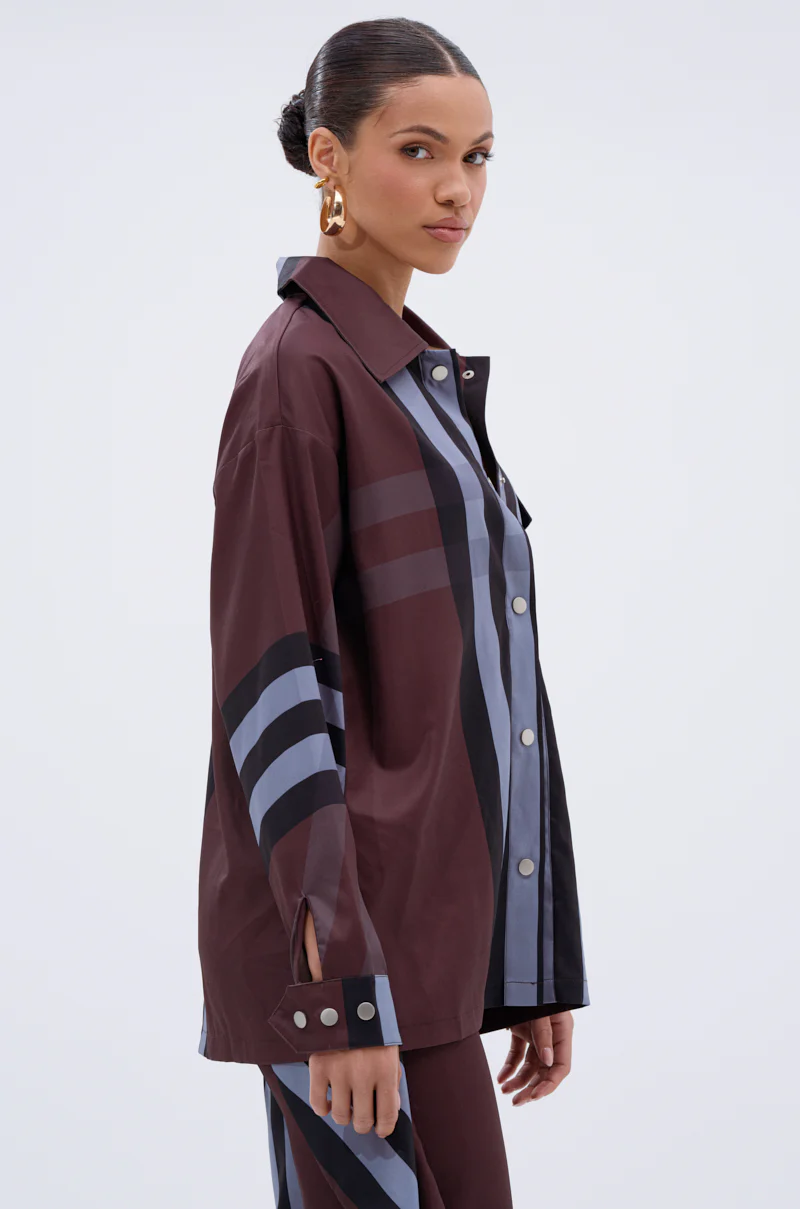 LUXURY LIFE PLAID BUTTON DOWN - Image 5