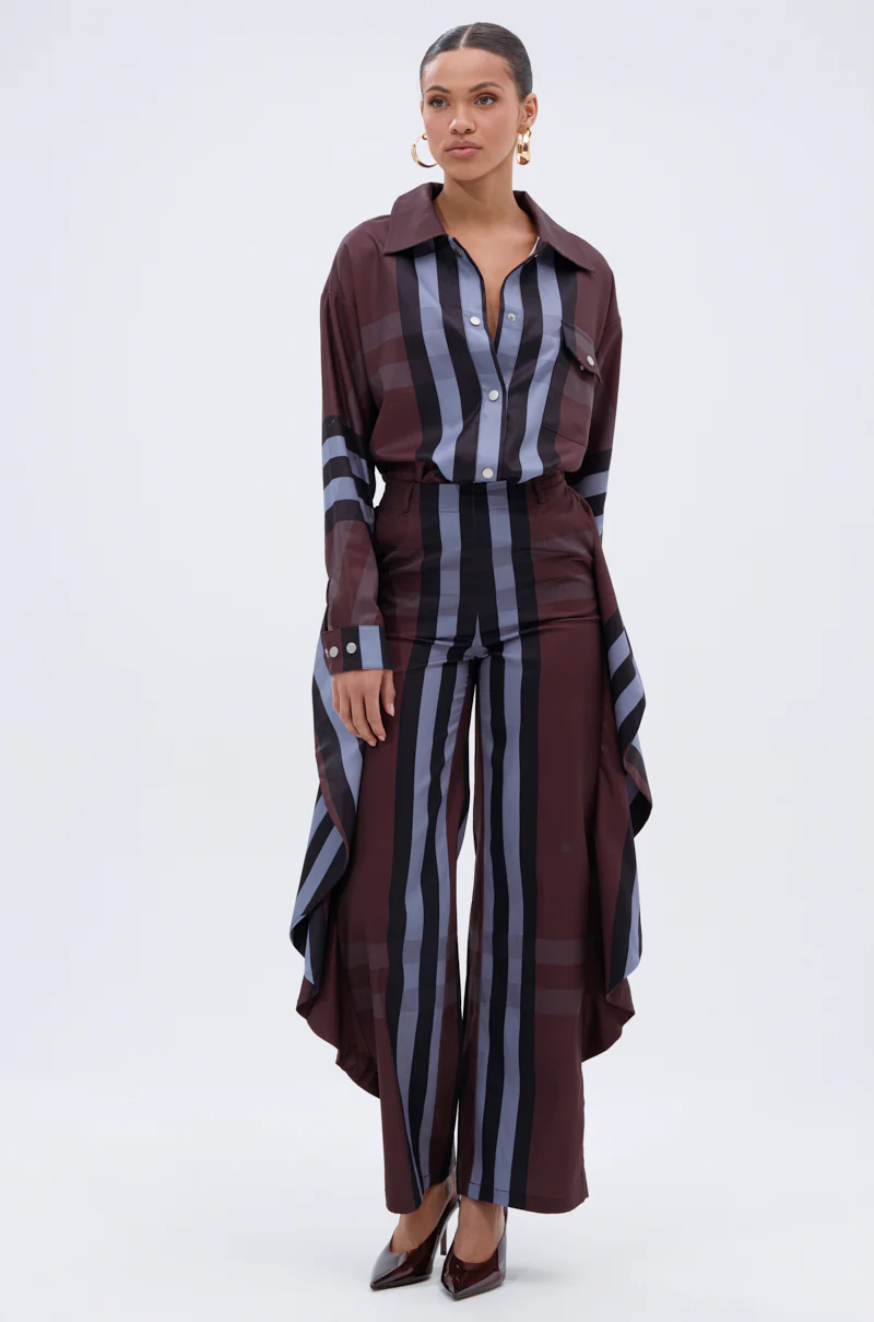 LUXURY LIFE PLAID BUTTON DOWN - Image 8