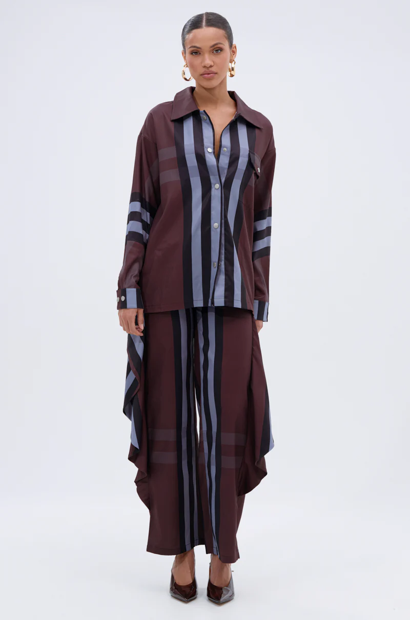 LUXURY LIFE PLAID BUTTON DOWN - Image 9