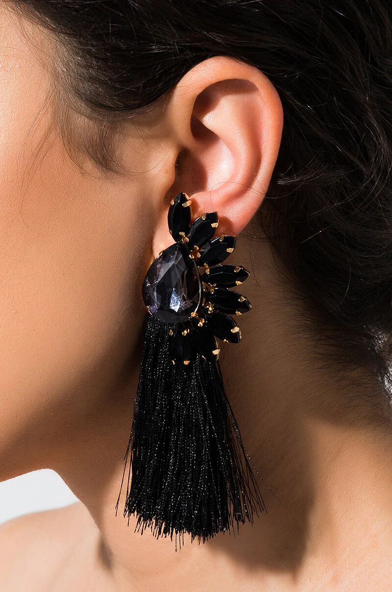 LUXY FRINGE EARRING - Image 2