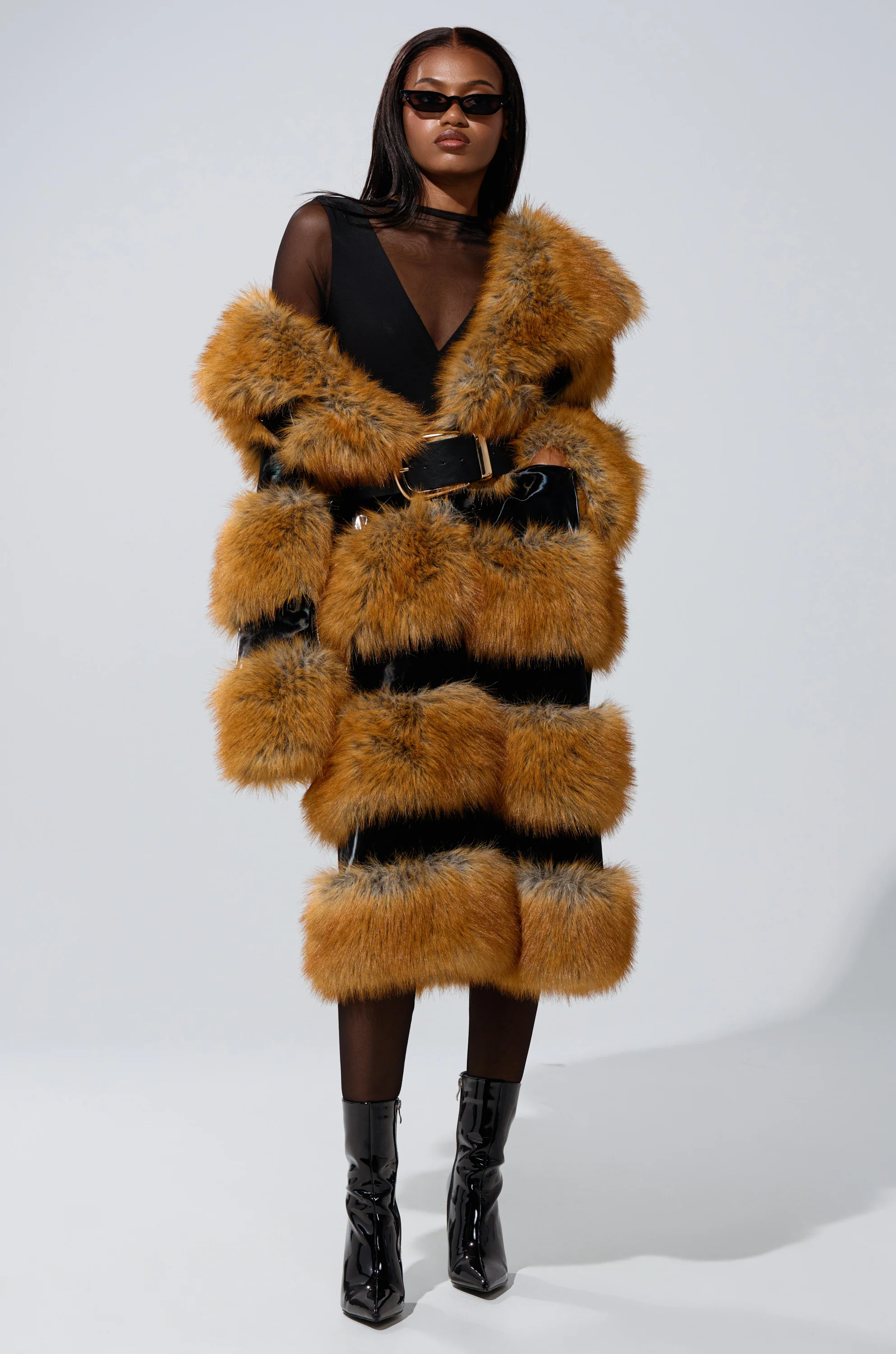 MADDOX PANELED FAUX FUR - Image 5