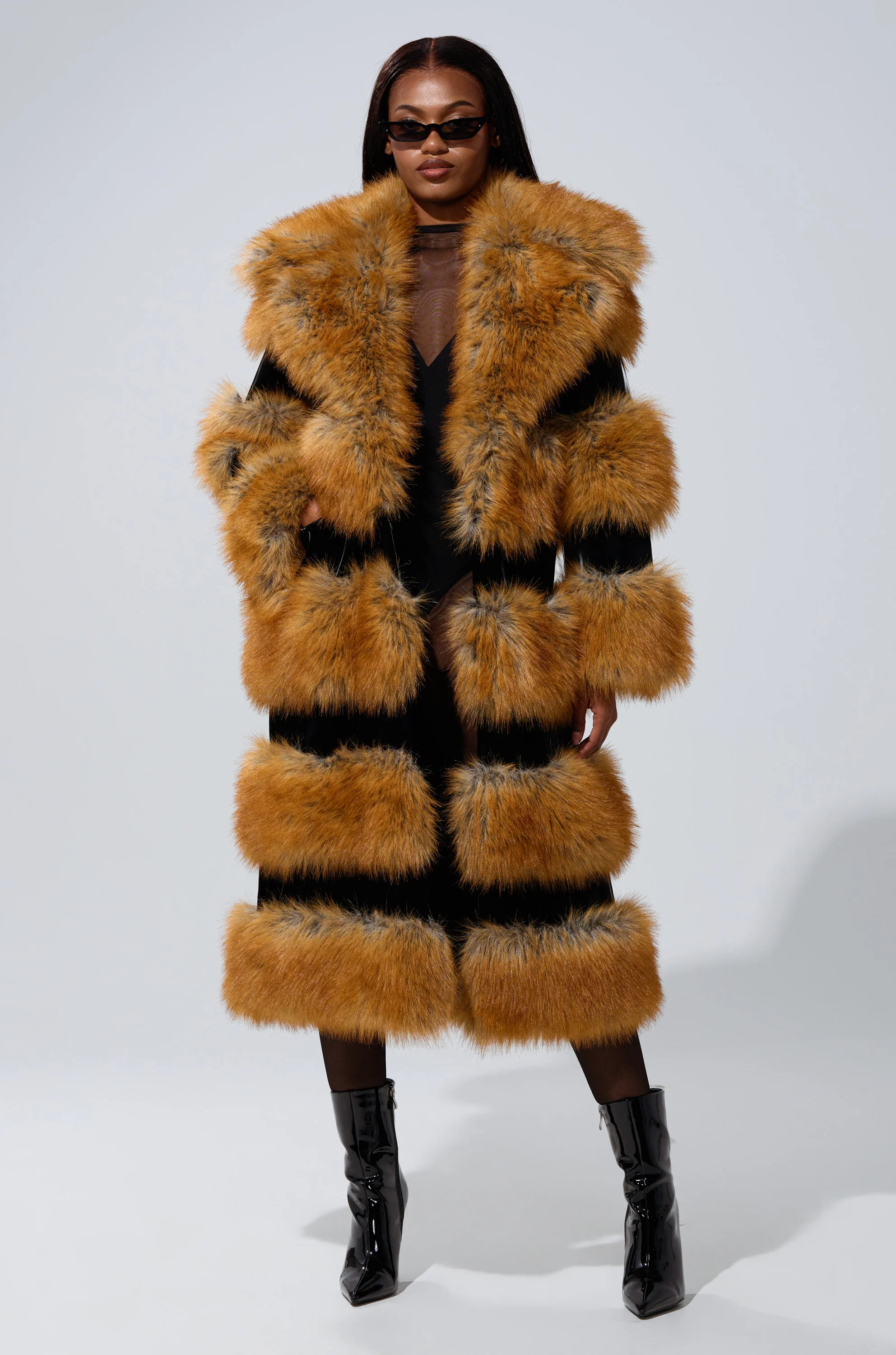MADDOX PANELED FAUX FUR - Image 6