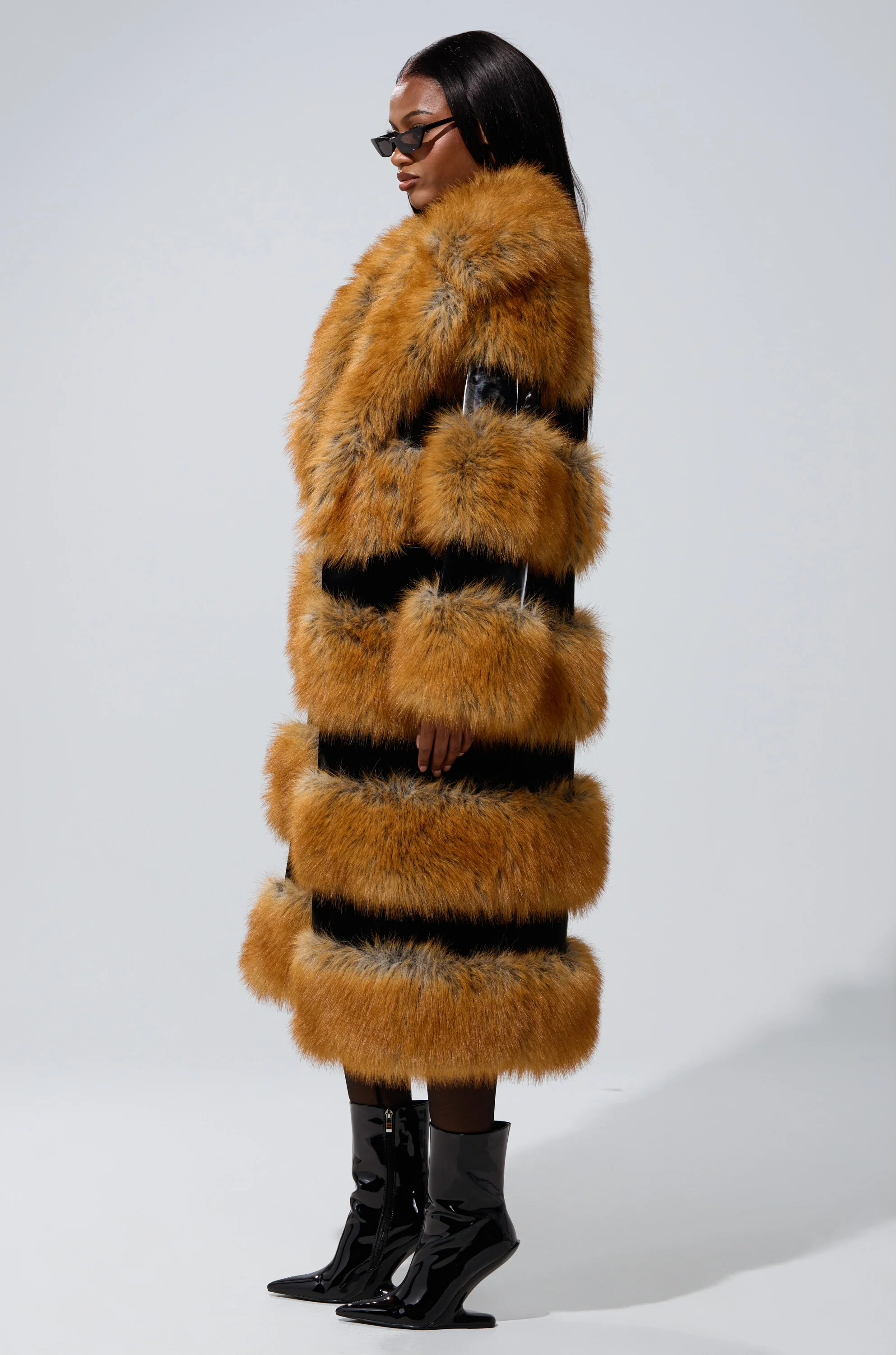 MADDOX PANELED FAUX FUR - Image 8