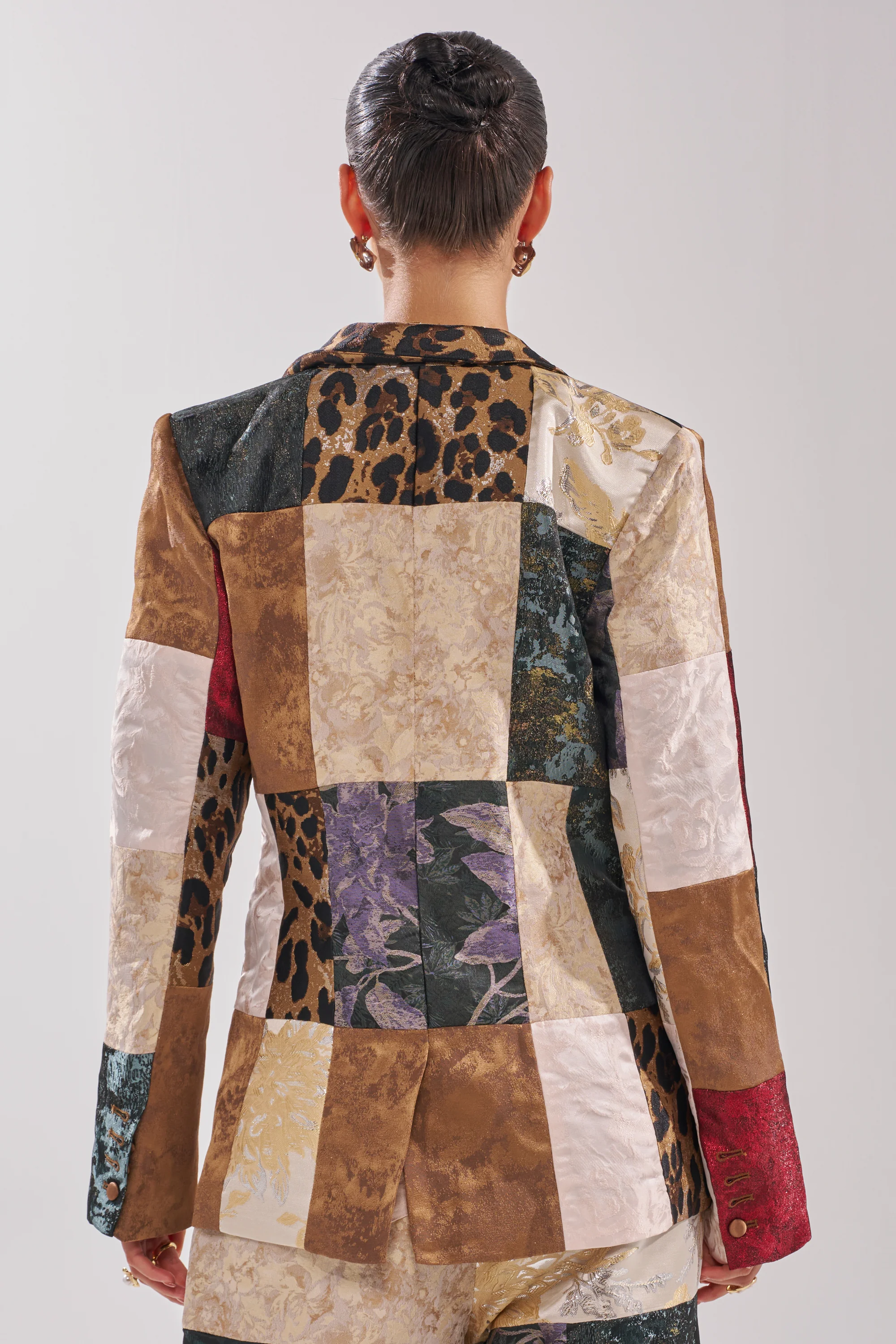 MADE YOU LOOK PATCHWORK BLAZER - Image 7
