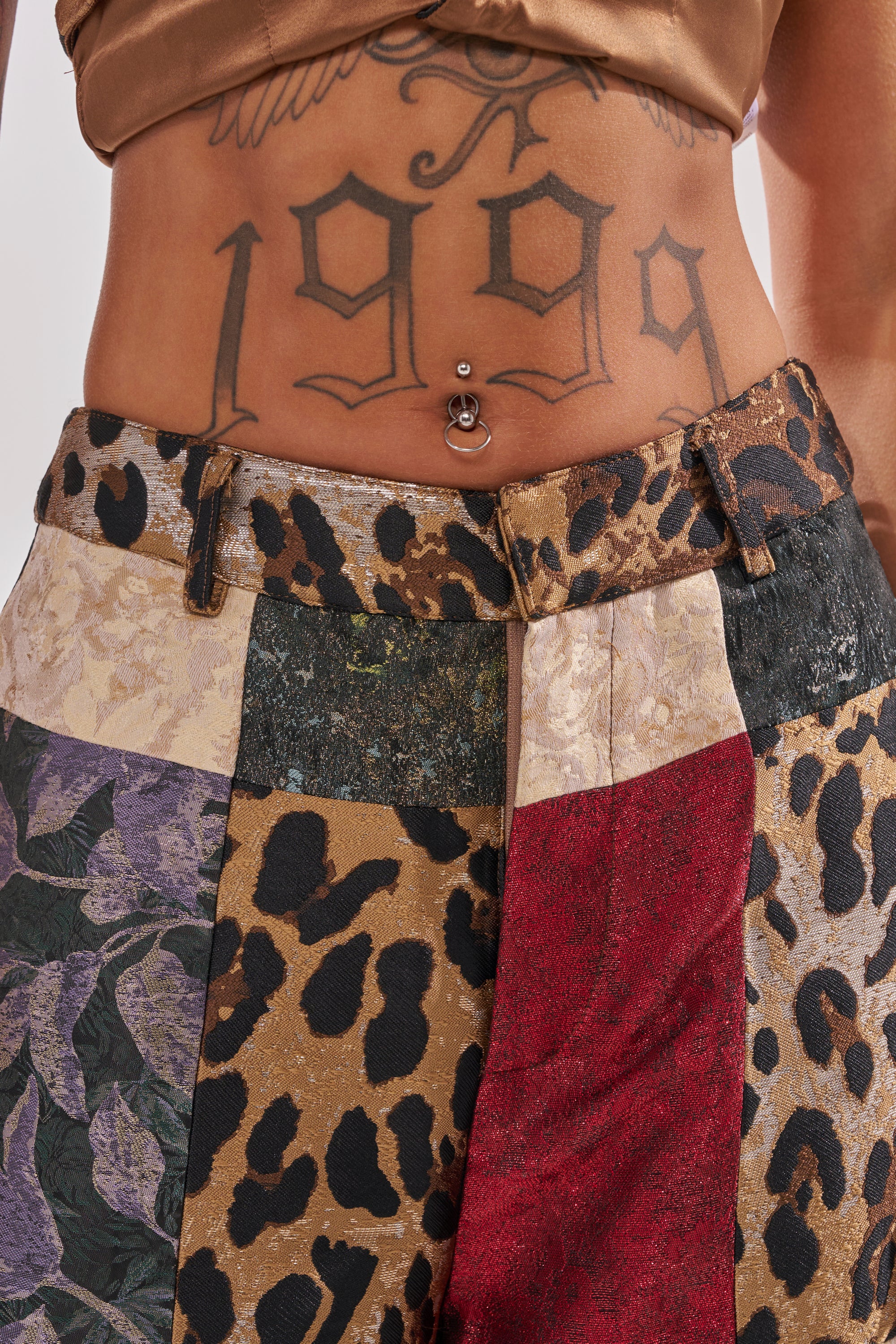 MADE YOU LOOK PATCHWORK TROUSER - Image 10